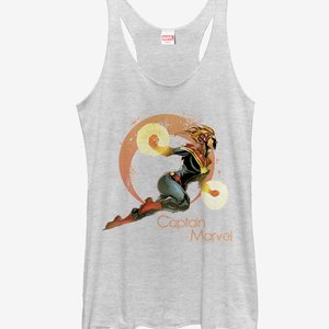 Captain Marvel Flight Womens Tank picture