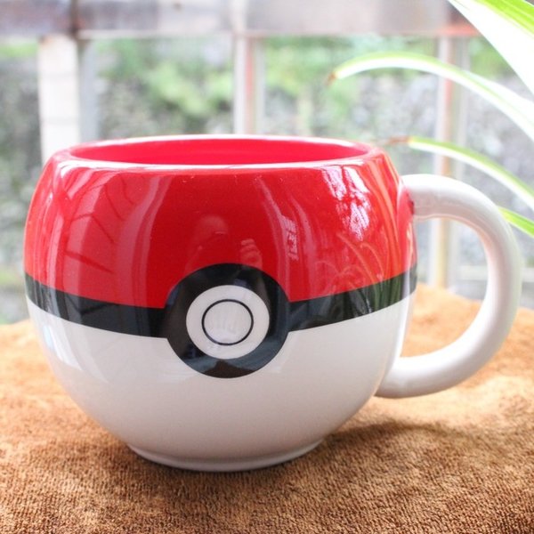 Cute Poke Ball ceramic mug picture