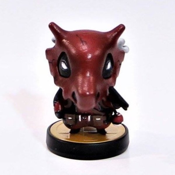 Deadpool Cubone - Custom Amiibo picture