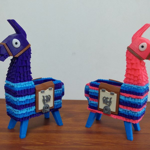 fortnite llama lootbox pinata desk organizer - fortnite llama pinata costume