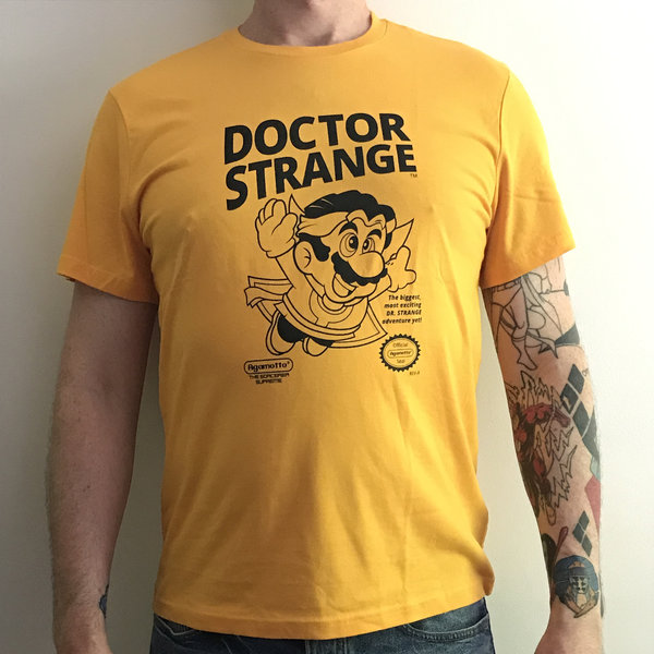 Mario Doctor Strange t-shirt picture