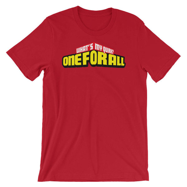One for All Quirk - My Hero Academia t-shirt picture