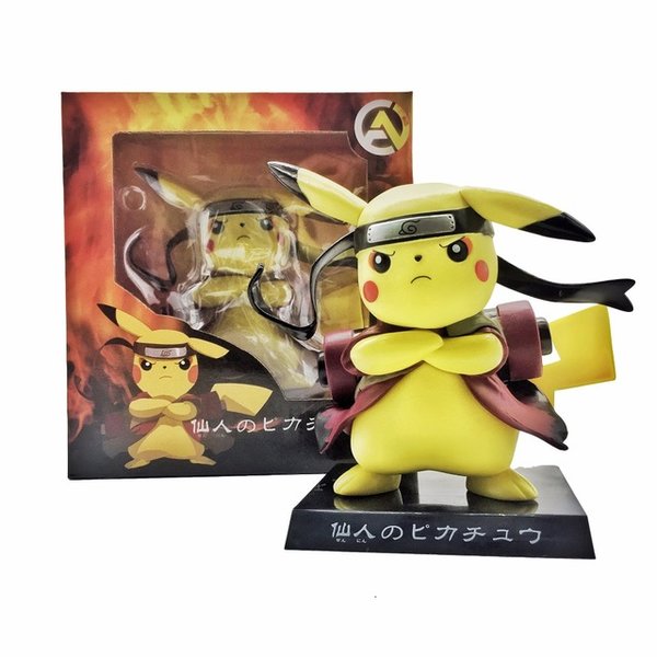 Pikachu dressed as Naruto - Pokemon statue picture