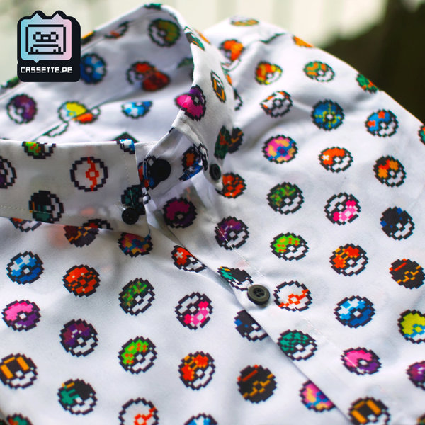 Pokemon Pokeballs shirt picture
