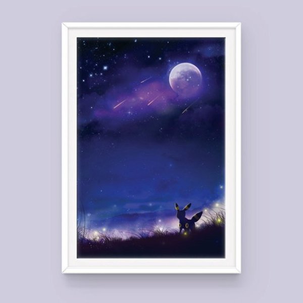 Pokemon Umbreon Poster: Nightfall picture