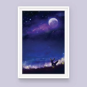 Pokemon Umbreon Poster: Nightfall picture