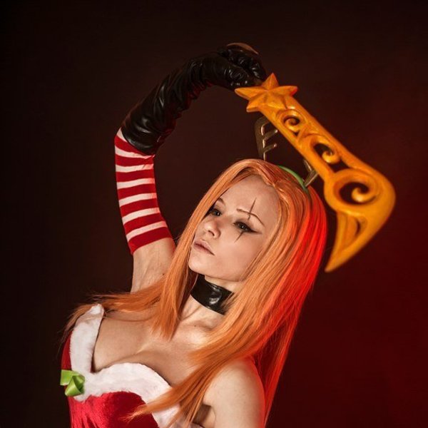 Slay Belle Katarina cosplay from League of Legends picture